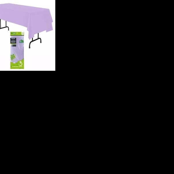 MANTEL PLASTICO RECT. PARTY LAVANDA E12 C72